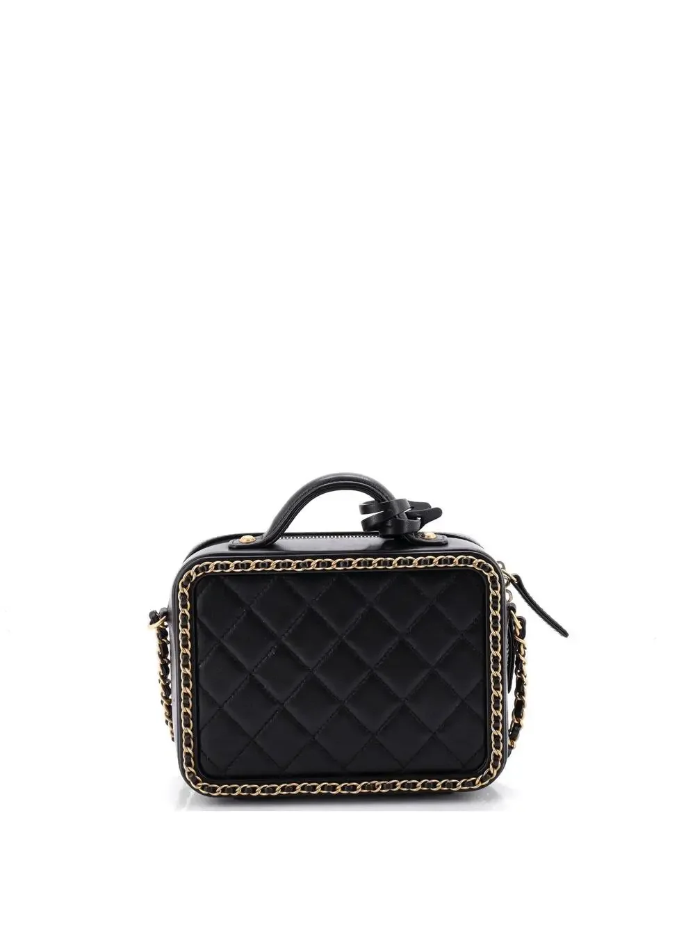 Chanel Filigree Vanity Case Quilted #301776C45B